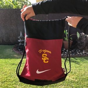 Nike USC Trojan Drawstring Backpack